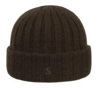 Stetson Surth Kaschmir Wintermütze Damen Herren Strickmütze 100% Kaschmirwolle Herbst Winter Dunkelbraun One Size