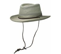 Stetson Flapper UV-Schutz 30+ mit Kinnband Mittelbeige, 55/S