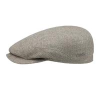 Stetson Taleco Schirmmütze Flatcap Uni einfarbig Made in EU Damen Herren Sommer Winter