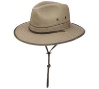 Stetson Travellerhut Tarnell Cotton - Baumwolle, UV-Schutz 40+ - Größe M (56-57 cm) Beige