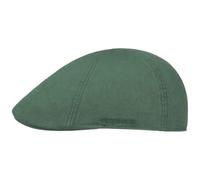 Stetson Flatcap Texas Cotton aus Baumwolle mit UV-Schutz 40+ Grün gemustert, 59/L