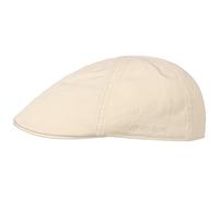 Stetson Flatcap Texas Cotton aus Baumwolle mit UV-Schutz 40+ Braun gemustert, 61/XL
