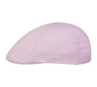 Stetson Texas Cotton Flatcap UV Schutz 40+ Unifarbene Schirmmütze Frühjahr Sommer rosa XL (60-61 cm)