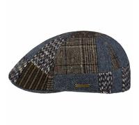 Stetson Texas Flatcap Patchwork Herren Winter Made in EU
