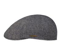 Texas Wool Herringbone Cap by Stetson blau-beige M (56-57 cm)