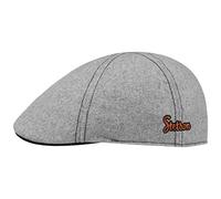 Stetson Texas Retro Script Flatcap - Modische Mütze - Dynamischer Gatsby-Stil - Schiebermütze aus Wollmix - Herren - Herbst/Winter