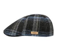 Stetson Texas Shadow Plaid Flatcap Wollcap Herren Made in EU Herbst Winter