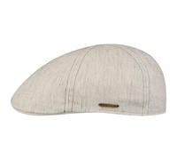 Texas Stripe Structure Flatcap by Stetson hellbeige 62 cm