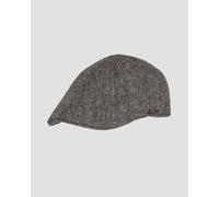 Stetson Texas Wool Herringbone Schnabelmütze aus Wolle, Braun (333) 56-57 cm (M)