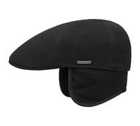 Texas Wool Ohrenschutz Mütze by Stetson Mützen S (54-55 cm) schwarz