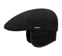 Texas Wool Ohrenschutz Mütze by Stetson Mützen S (54-55 cm) schwarz