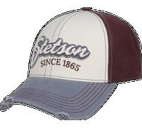 Tricolour Vintage Cap by Stetson Caps One Size cremeweiß