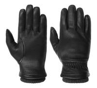 Stetson Uni Goat Nappalederhandschuhe Handschuhe Lederhandschuhe (8 1/2 HS - schwarz)