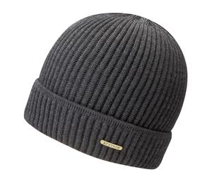 Stetson Unisex Beanie Merino Wool Navy OneSize