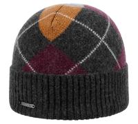 Stetson Upton Kaschmirmütze Made in Germany Damen und Herren Herbst Winter anthrazit-grau One Size