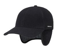 Stetson Vaby II Baseball Cap aus Wollmischung mit Ohrenklappen, Marine (21) 60-61 cm (XL)