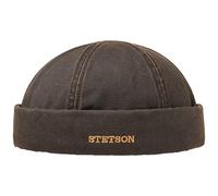 Old Cotton Herren Dockermütze by Stetson Mützen L (58-59 cm) braun