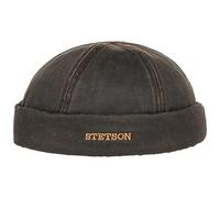 Stetson Vangordon CO/PE Docker Mütze aus Baumwolle mit UV-Schutz, Braun (6) 56-57 cm (M)