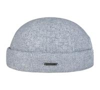 Stetson Vangordon Dockermütze Leinen-Mix Made in the EU Herren Sommer hellblau L (58-59 cm)