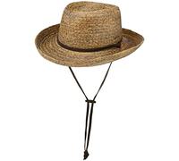 Vantago Western Strohhut mit Kinnband by Stetson natur S (54-55 cm)