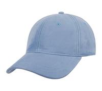 Stetson Veloursledercap Classic Curved Brim Herren Elegante Ledercap Strapback Ganzjährig hellblau M (56-57 cm)