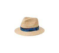 Stetson Vilco Sustainable Traveller Raffiahut Naturfarbener Nachhaltiger Strohhut mit floralem Garniturband Unisex Frühjahr Sommer Natur XXL (62-63 cm)