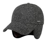 Stetson Vilson Wool Cap 6 Panel mit Ohrenklappen Herren Herbst Winter
