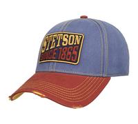 Vintage Distressed Peak Basecap by Stetson Caps One Size blau