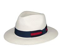 Stetson Vondrio Traveller Panamahut - Hut im klassischen Stil - Sommerhut mit UV-Schutz 40+ - Made in Ecuador - Unisex - Frühjahr/Sommer Natur XL (60-61 cm)