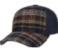 Stetson Wool Check Trucker Cap Herren Karomuster Basecap Baseballcap dunkelblau One Size