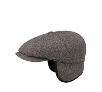 Stetson Wool Herringbone Hatteras Extended - 59/L Isolierte Version der Newsboy Cap Hüte und Mützen