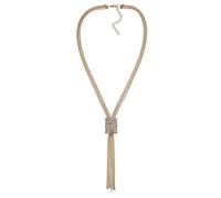 Steuer Collier Metall Glasstein 63,0cm Damen