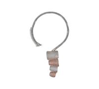 Kette mit Anhänger STEUER "Moderner Metallanhänger an Longkette", bunt (mehrfarbig), Halsketten, Damen, 88cm, Metall, L: 88, glitzernd (27755258-0) mehrfarbig