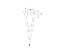 Collierkettchen STEUER "Set Metall", weiß, Halsketten, Damen, 58cm, Metall, L: 58 B: 1mm, B:1mm (88195741-0) weiß