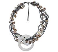 Steuer Modeschmuck Damen Kette Metall 52,5 Muschel mehrfarbig 445050033
