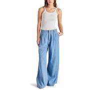 Steve Madden Apparel Damen Starling Denim Pant Jeans, Bijou Blue, S
