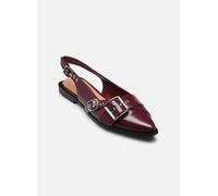 Ballerina STEVE MADDEN "STEVE MADDEN Ballerinas Lederimitat", Damen, Gr. 39, rot (cherry), Lederimitat, casual, Schuhe (50535855-39) cherry