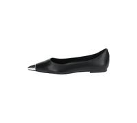 Steve Madden Ballerinas Leder Schwarz/Silber - 37