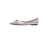 Ballerina STEVE MADDEN "STEVE MADDEN Ballerinas Lederimitat/Textil", Damen, Gr. 37, silber, Lederimitat, Textil, casual, Schuhe (72724602-37) silber