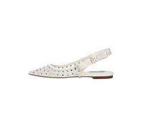 Ballerina STEVE MADDEN "STEVE MADDEN Ballerinas Textil", Damen, Gr. 37, weiß (ivory), Textil, casual, Schuhe (31985558-37) ivory