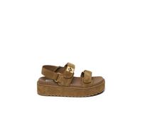 Steve Madden Bigmona Sandals Tan Suede Größe: 38 | Sandalen Outlet | Damen | Braun