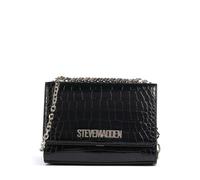 Steve Madden BRAYE Schultertasche schwarz, Lederimitat, Damen