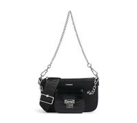 Steve Madden BURGE Schultertasche schwarz, Lederimitat, Damen