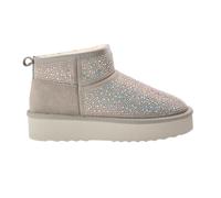 Steve Madden - "Clydes" Stiefel für Damen, Wildleder, Plattform-Absatz (Graugrün) EU 37 / UK 4