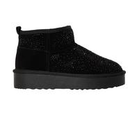 Steve Madden - "Clydes" Stiefel für Damen, Wildleder, Plattform-Absatz (Schwarz) EU 39/UK 6