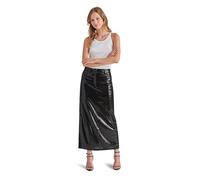 Steve Madden Damen Apparel Reid Skirt Rock, Schwarz, 42
