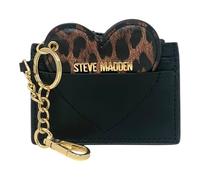 Steve Madden Damen Bhenley 2 Stück Kartenetui mit Schlüsselring und Clip, Schwarz Multi, Einheitsgröße, Classic