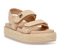 Steve Madden Damen Bigmona Sandale, Naturbast, 40 EU