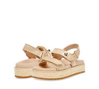 Steve Madden Damen Bigmona Sandale, Naturbast, 40 EU