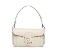 Steve Madden Damen Bpeachy Quilted Triple Compartment Crossbody Umhängetasche, Vanille